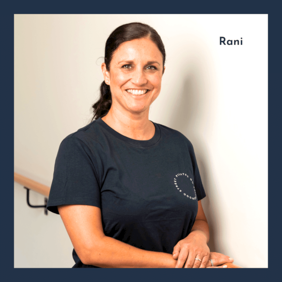Rani Rani, Pilates on Collingwood Street instructor.