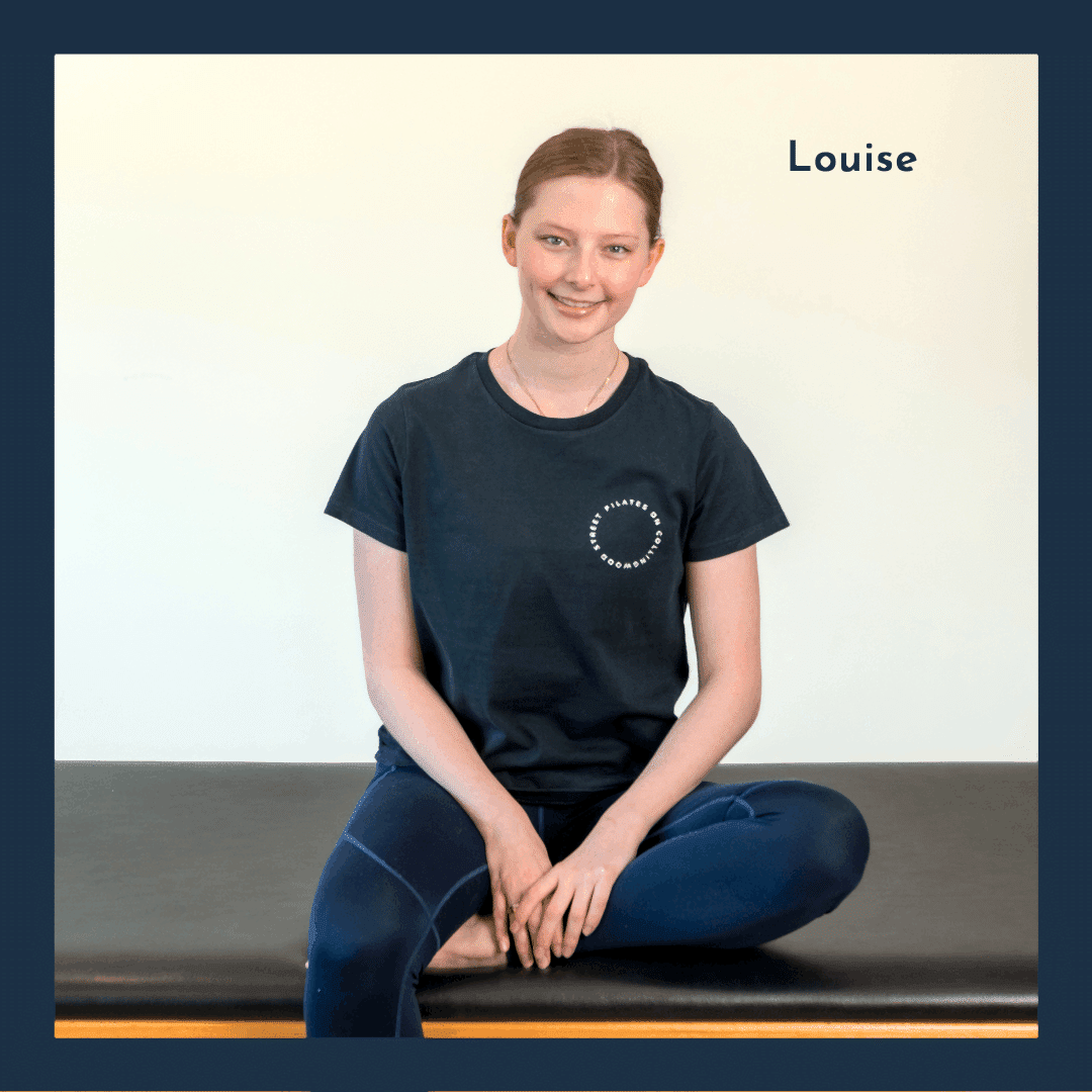 Louise Louise, Pilates on Collingwood Street instructor.