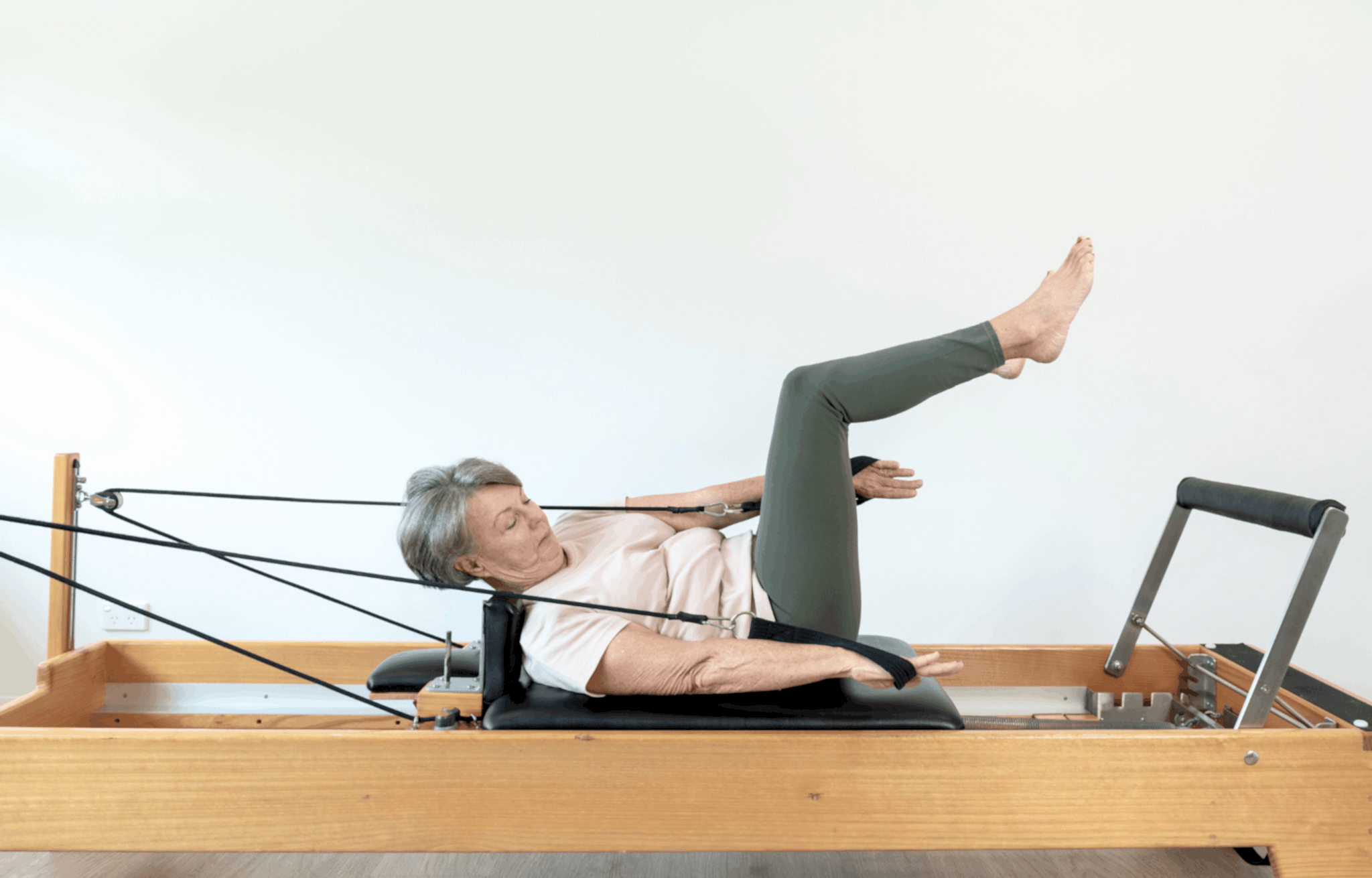 Pilates oblique curl, a great core exercise